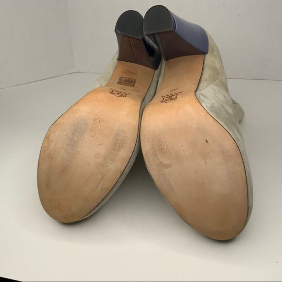 CARVEN high heel‎ suede booties. - Picture 11 of 12